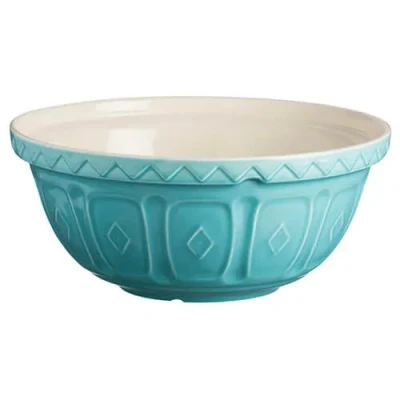 Image of Mason Cash Colour Mix S12 Turquoise Mixing Bowl 29cm