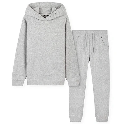Image of CityComfort Boys Tracksuit, Hoodies And Joggers For Kids 3 14 Years (Light Grey, 4 Years)