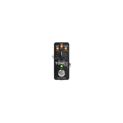 Image of IK Multimedia TONEX One AI multiFX micro pedal: Tone Model any electric guitar amp, pedal, distortion overdrive pedal or other effects