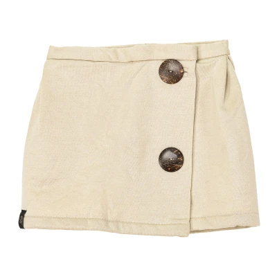 Image of Buff Womens Breathable microfiber collar with buttons 61100 woman Beige One Size