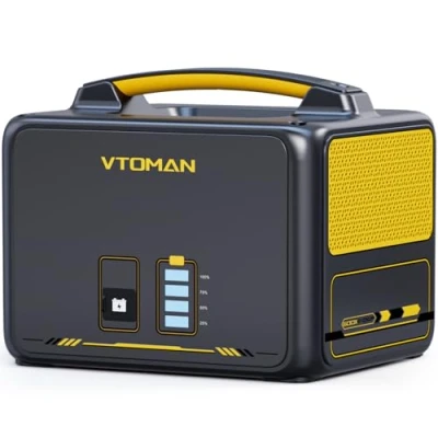 Image of VTOMAN Jump 600X Extra Battery 640Wh for Portable Power Station, LiFePO4 Expansion Emergency Supply with BMS Protection, Home Use, Backup, Camping, Blackout, RV, Vans
