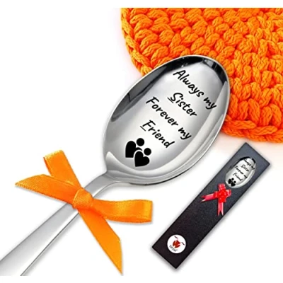 Image of Always My Sister Forever Friend Spoon Gifts from for Christmas Brother