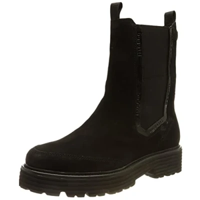 Image of bugatti Women&#039;s 431A4S323400 Chelsea Boot, Black, 7.5 UK