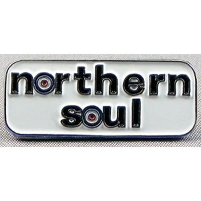Image of Metal Enamel Pin Badge Brooch Northern Soul MOD Roundel (Target) Bar