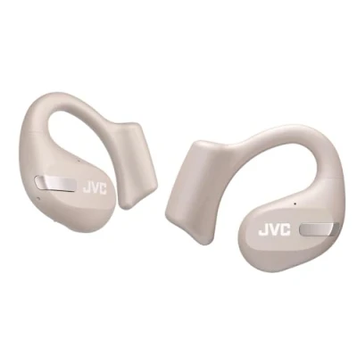 Image of JVC HA NP50T Wireless Bluetooth Sports Headphones Beige, Cream