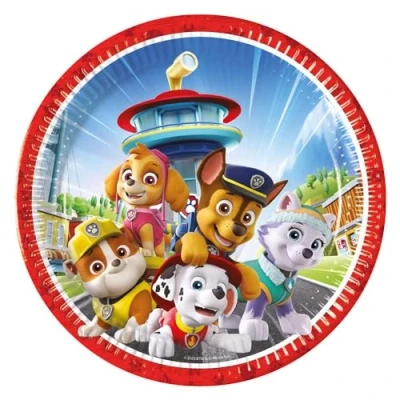 Image of Paw Patrol Rescue Heroes 8 Large Plates