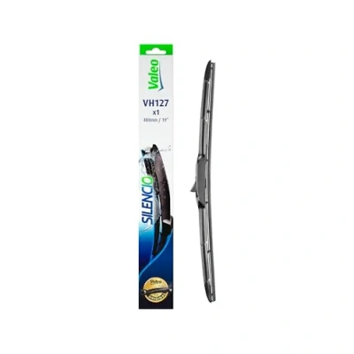 Image of 0040534, 40534, 61610040534 Wiper Blade VALEO SILENCIO HBLADE 574727 480mm Front Hybrid with spoiler for left hand drive vehicles 19Inch
