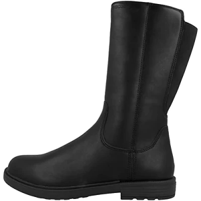 Image of Geox Womens J Eclair Girl Boots, Black, 13 UK
