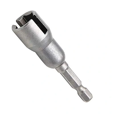 Image of 2PCS Wing Nut Driver Wingnut Drill Bit Socket Tool 1/4&quot; Hex Shank Slot Nuts for Panel Screws Eye C Hook Bolt