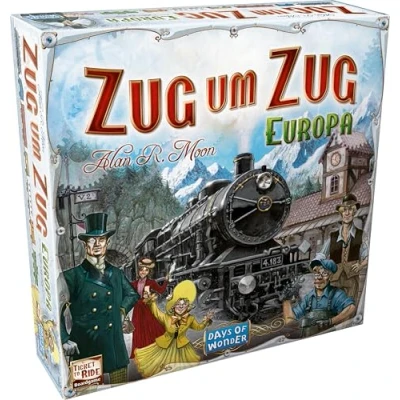 Image of Asmodee 200098 &quot;Ticket to ride: Europe&quot; Boardgame German Language