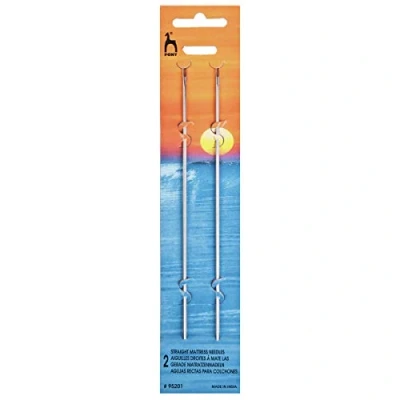 Image of Pony Mattress Repair Needles: Straight, Alloy Steel, Multicolor, 5.1 x 4 24.5 cm