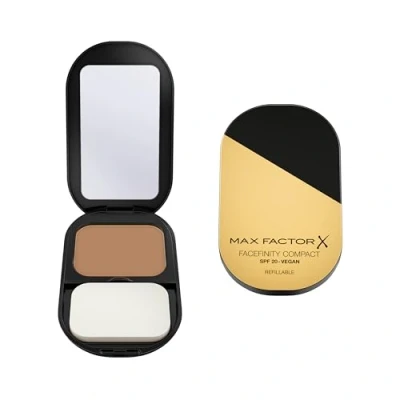 Image of Max Factor Facefinity Compact Foundation, SPF 20, Number 008, Toffee, 10 g