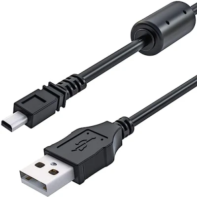 Image of DragonTrading Replacement I USB33 USB Data Cable for Pentax K10D K20D K100D K110D K200D K2000D SLR Camera