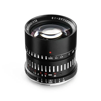 Image of TTArtisan APS C 50mm F/0.95 Metal Bodied Lens Compatible with EOS M Black &amp; Silver