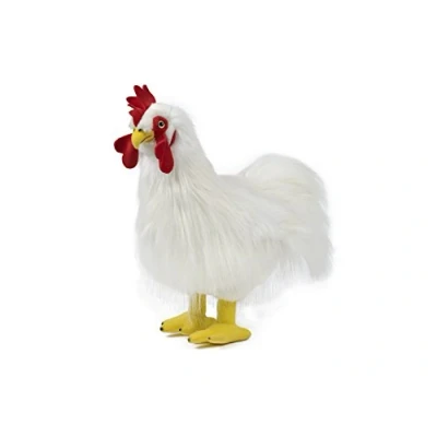 Image of Living Nature Soft Toy Large Cockerel Chicken (35cm), Red