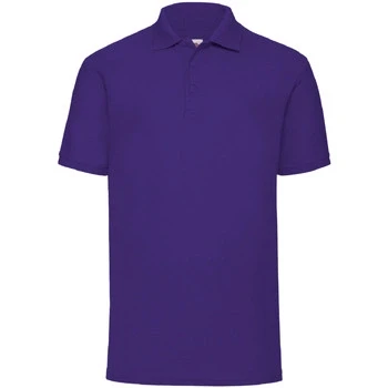 Image of Fruit Of The Loom 63402 men&#039;s Polo shirt in Purple