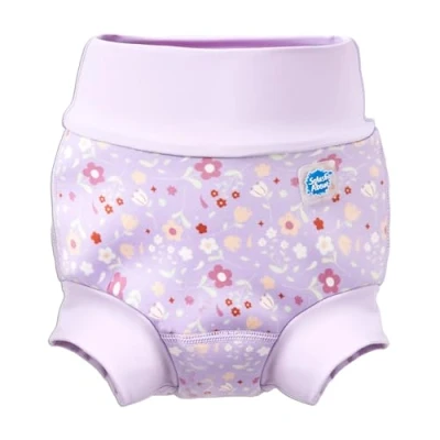 Image of Splash About Happy Nappy Duo, Lilac Spring, 6 12 Months