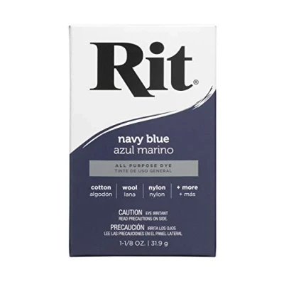 Image of Rit Dye Powder Navy Blue, Fabric, Multi, 1
