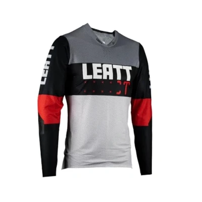 Image of Leatt Jersey MTB Gravity 4.0 Titanium