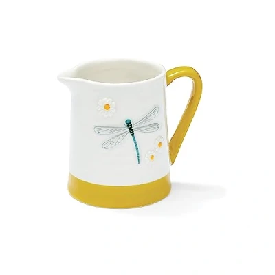 Image of Cooksmart British Designed Milk Jug Ceramic for Or Creamer Jugs All Type of Kitchens English Meadows