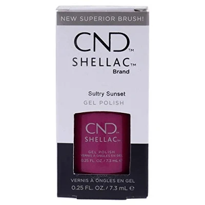 Image of CND Shellac Sultry Sunset, 7.3 ml/0.25 fl oz.