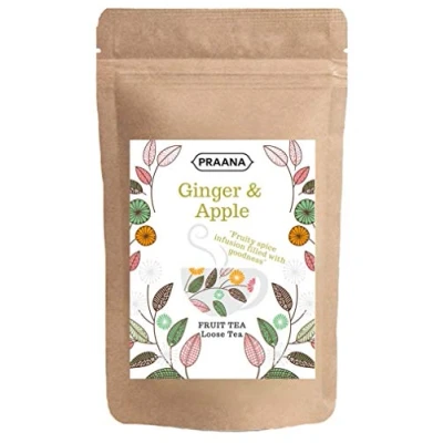 Image of PRAANA Tea Ginger &amp; Apple Fruit Catering 500 g