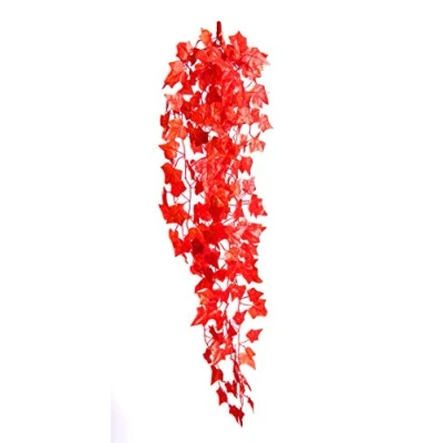 Image of Best Artificial 100cm Trailing Ivy Garland Hanging Vine String Plant (English Autumn TI09)