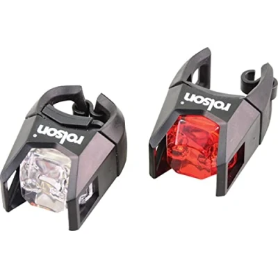 Image of Rolson 61622 2 pc LED Bike Light Set