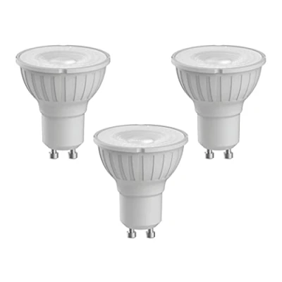 Image of Megaman GU10 Reflector Dimmable LED Lamp, 5.5 Watt, 2800K Colour Temperature, Warm White 3 Packs