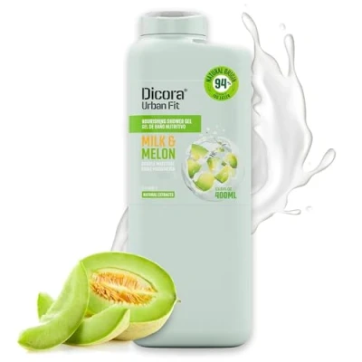 Image of Dicora Milk Vitamin &amp; Melon Bath Gel 400 ml