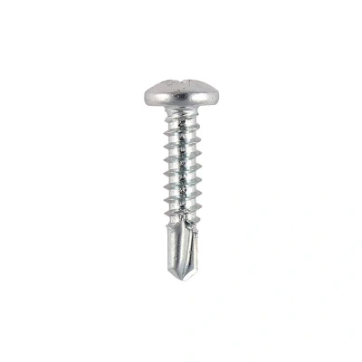 Image of 2x TIMCO Metal Construction Sheet &amp; Stud Screws PH Pan Selfdrilling Zinc 00061PPSD