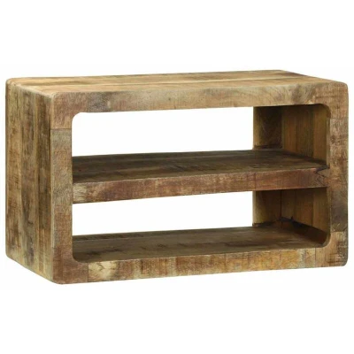 Image of vidaXL TV Cabinet 60x32x36 cm Solid Wood Mango