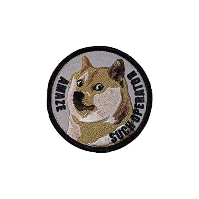 Image of Minimum Mouse Doge Meme Iron On Patch