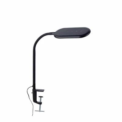 Image of Kelly Clamp &amp; Clip On Lamp Black 1x 7W LED 3000 6000K Dimmable