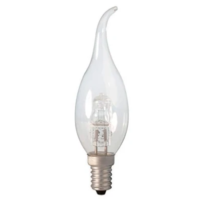 Image of CALEX Fiamma Ecoalogena Olive 28W (37W) E14
