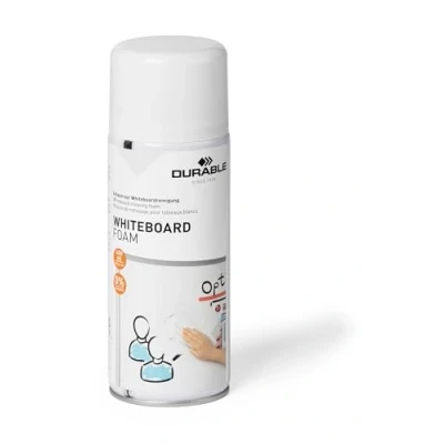 Image of Durable Non Running Whiteboard Cleaner and Restorer Foam Spray, Cleaning White Board Eraser Renovator Foaming Aerosol, 400 ml
