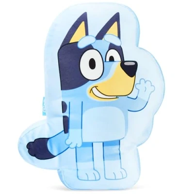 Image of Bluey 3D Cushion Children Plush Cuddle Pillow Kids Bedroom Accessories Nursery Stuffed Animal Soft Plushies, Gifts