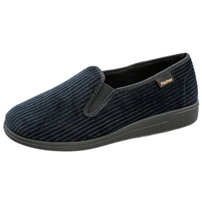 Image of fischer Men&#039;s 204163 Frank Low Top Slippers, Grey, 7 UK