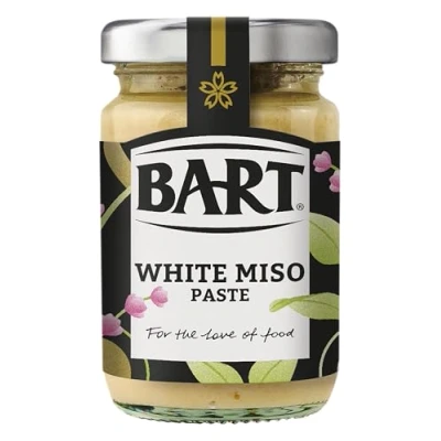 Image of BART White Miso Paste Jar Warm &amp; Savoury Japanese Cooking Essential Ideal for Soup Vegan Gluten Free (6x100g Bulk Buy Set)