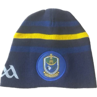 Image of ROSCOMMON Official GAA Ireland County Home Style Beanie hat Very Rare Limited Stock Multicoloured