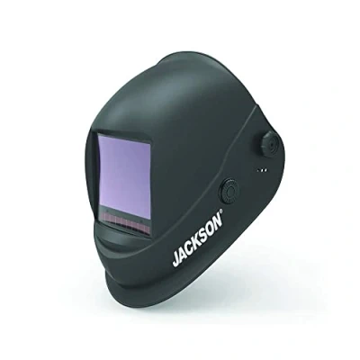 Image of JACKSON SAFETY Translight+ 555 Premium True Colour, Auto Darkening, adjustable welding helmet mask 4 Arc sensors 1/1/1/1 optical clarity for MIG, MMA, PWA and TIG welders &amp; grinding 46250