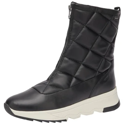 Image of Geox Women&#039;s D Falena B ABX Ankle Boot, Black, 5 UK