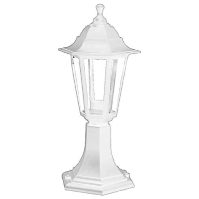 Image of Pro Elec PEL01362 Outdoor Lantern Post Top Light Fitting, IP44, White