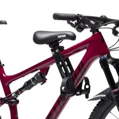 Image of Kids Ride Shotgun 2 5yr old Front Mounted Child MTB Bike Seat