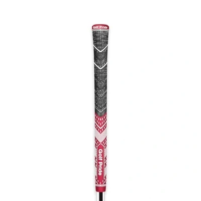 Image of Golf Pride MCC Multi Compound Plus 4 Teams Midsize Grip (Dark Red/White)