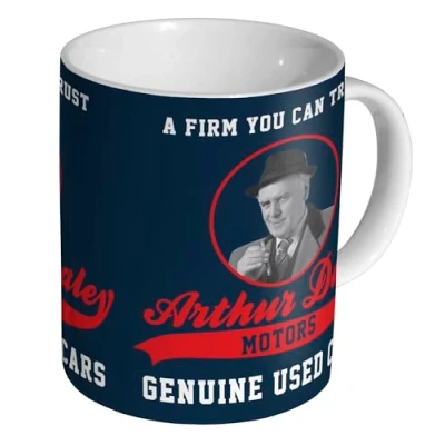 Image of Green Listing LTD Arthur Daley Used Motors Fantastic Advert Ceramic 11oz Tea Coffee Mug/Cup
