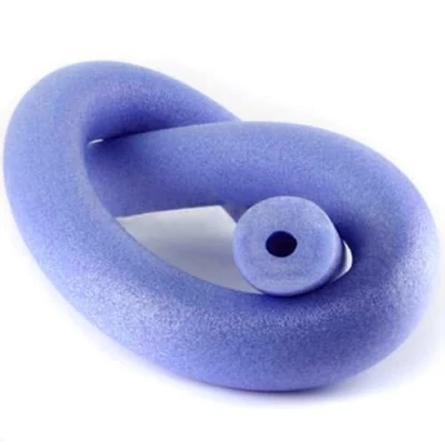 Image of Porfeet Pool Noodle, Flexible Fun Swimming Foam Water Hollow Noodle Kids Adult Float Swim Aid (Purple)