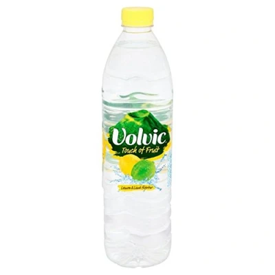 Image of Volvic Sugar Free Touch of Lemon and Lime Flavour Water 500 Ml (Pack 24)