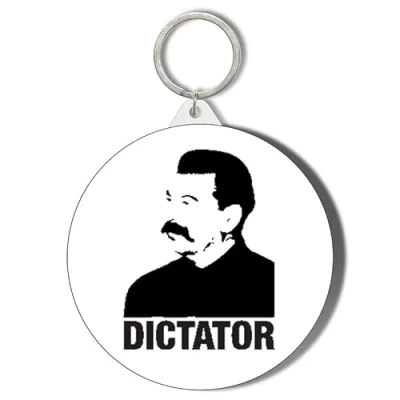 Image of Gift Insanity STALIN DICTATOR POP ART 45mm Keyring