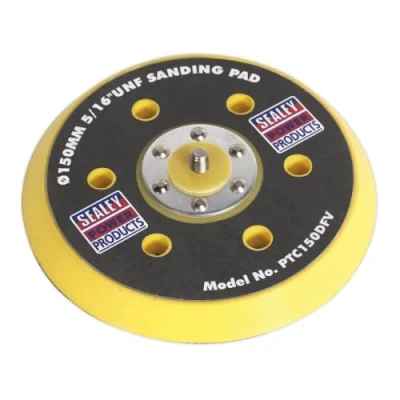 Image of Sealey DA Dust Free Backing Pad for Hook and Loop Discs Ø145mm 5/16&quot;UNF